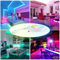 Outdoor Flexible 3528 5050 SMD 100M Waterproof Wifi Smart RGB Led Strip Led Strip Lights Led Light Strip With APP Controlled